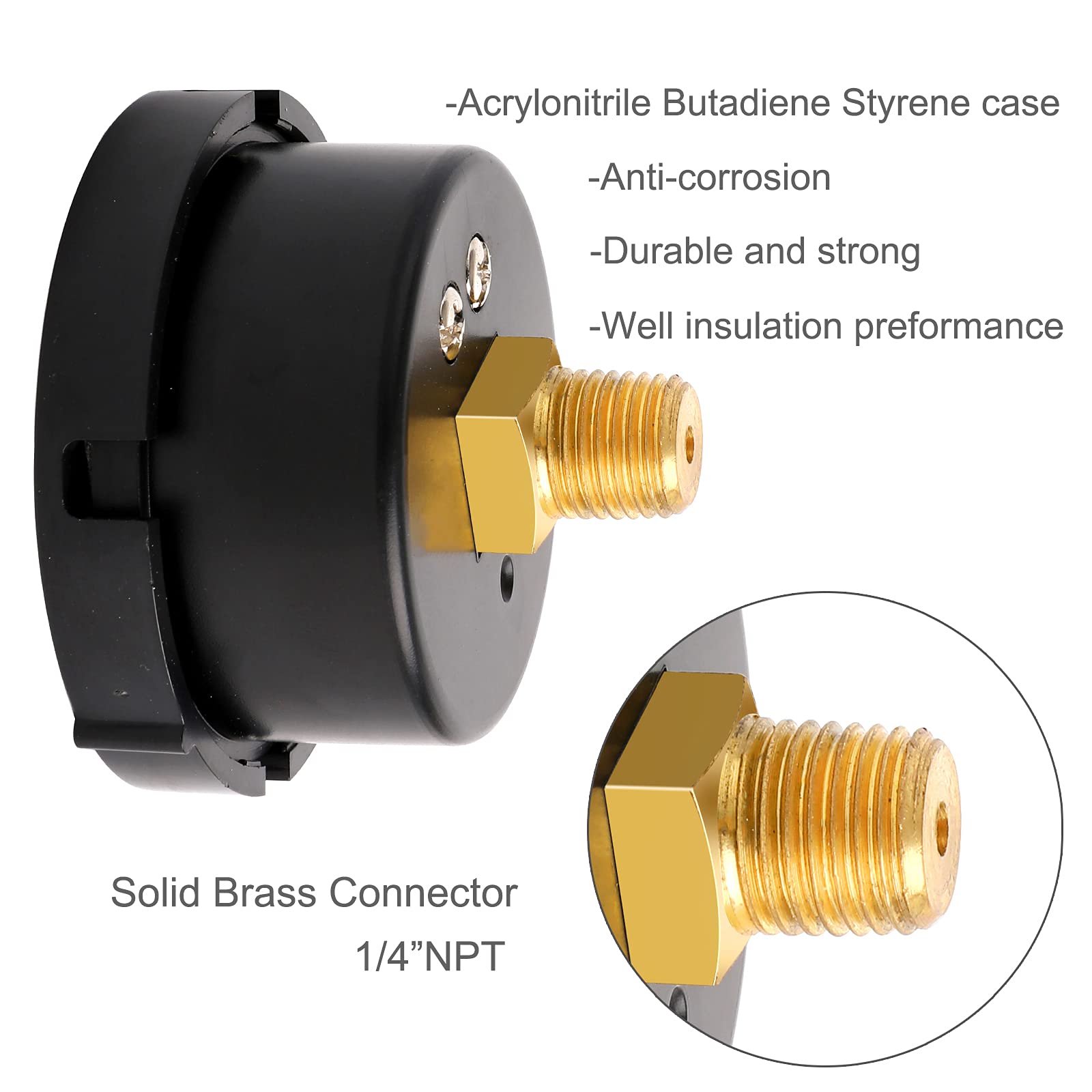 Uharbour gauge compatible with Hayward filters for easy replacement.