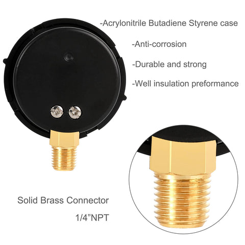 Uharbour replacement gauge for pool filters fits Hayward systems.