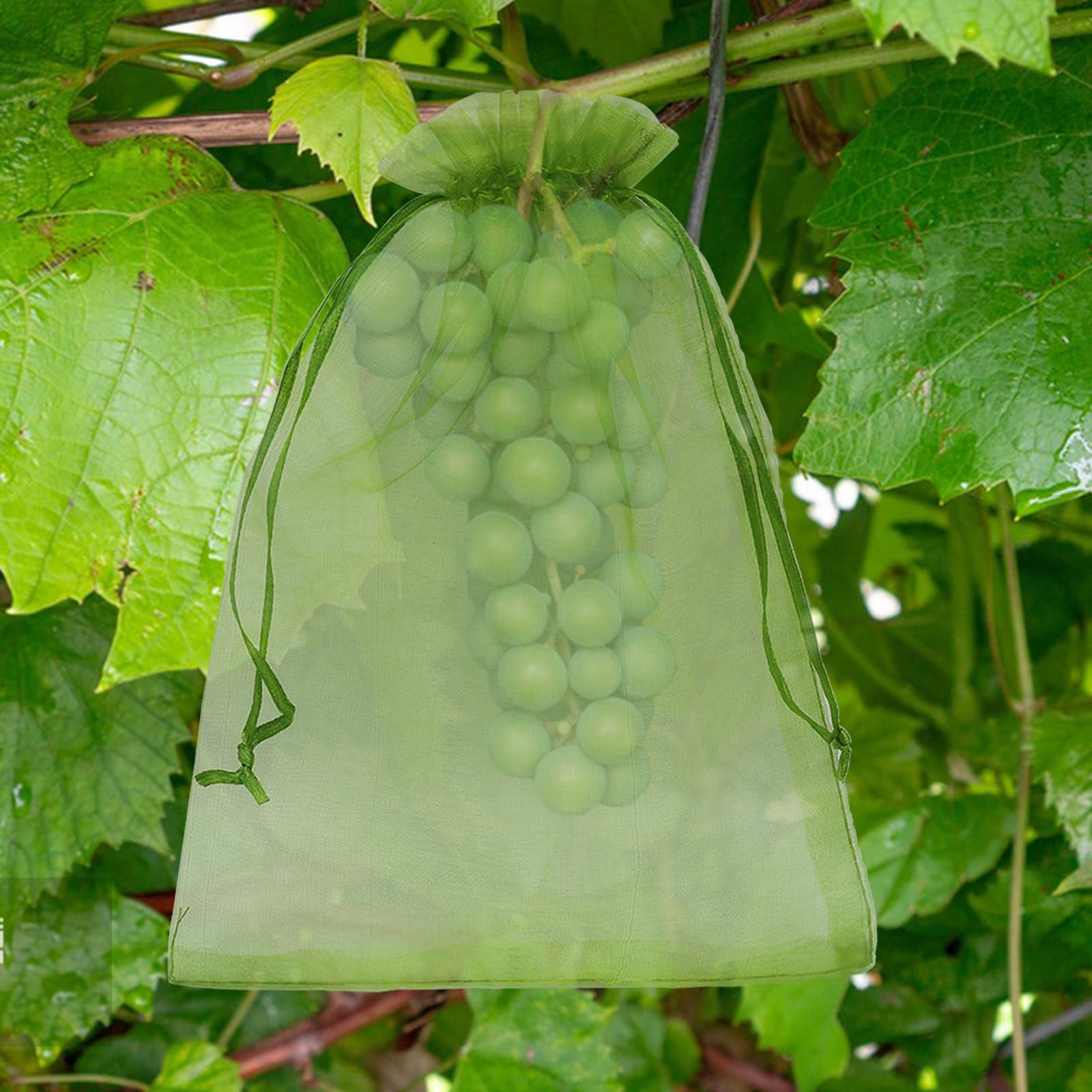 Breathable green mesh design of Uigidori bags
