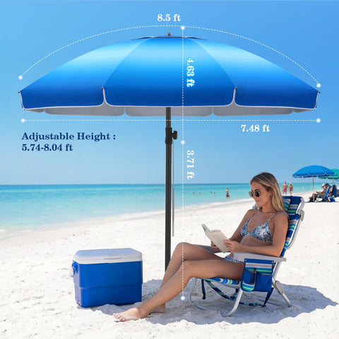 UIRWAY integrated sand anchor chain simplifies setup and extra stability.