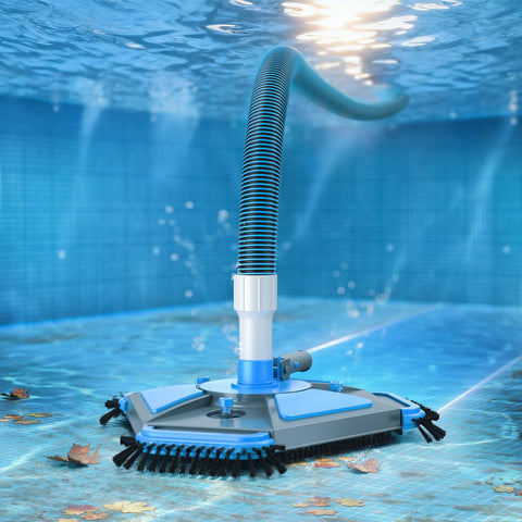 UIRWAY triple-side-brush design tackles corners and steps for thorough coverage.