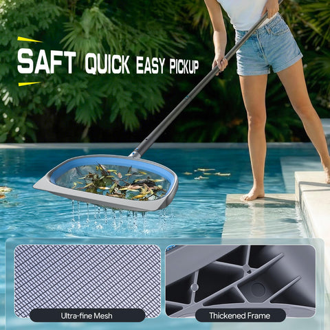 UIRWAY pool cleaning kit for inground and above-ground pools