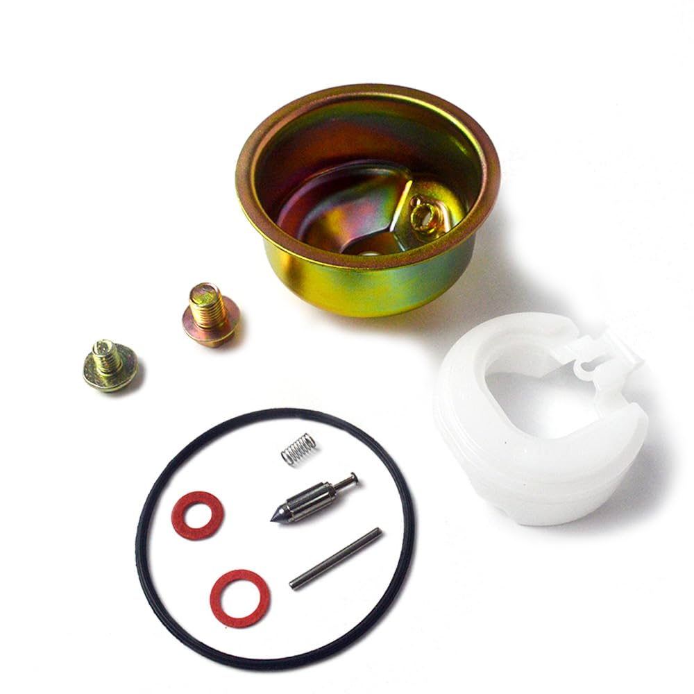 Uiuilz carburetor kit for Honda GX240 bowl and needle improves seal integrity.