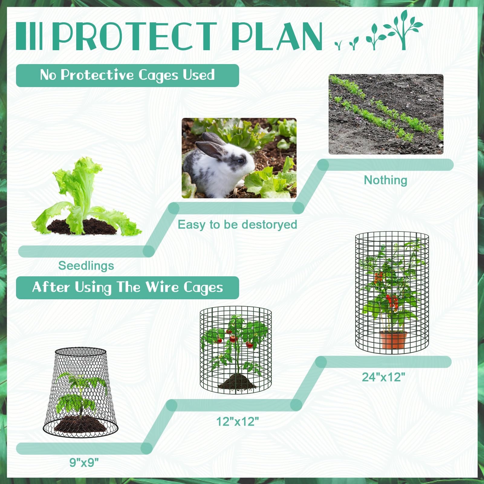 UJG joinable panels create custom shapes for plants