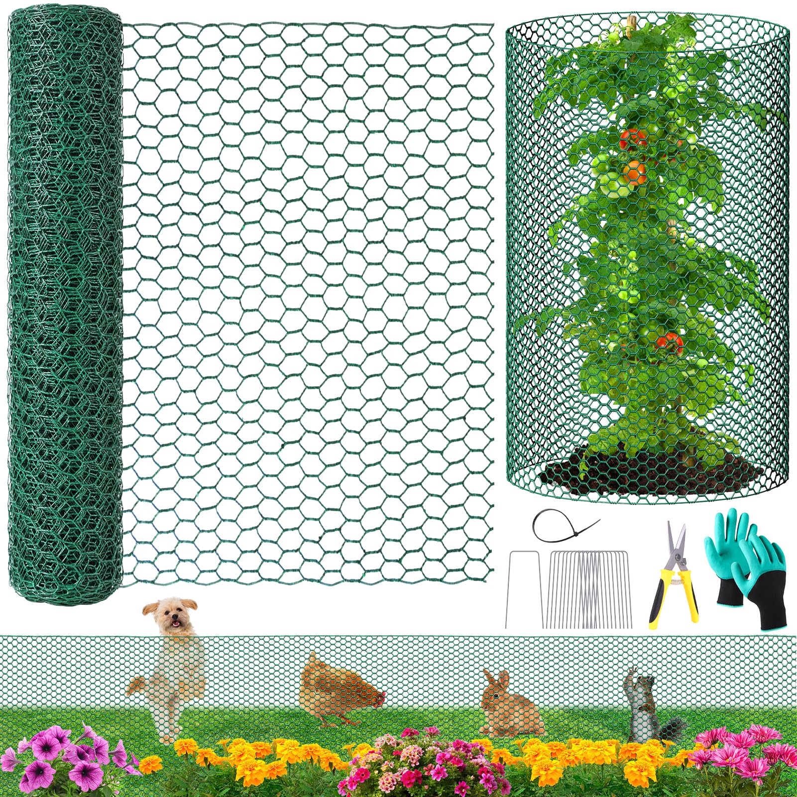 UJG plant protector roll 60cm x 10m safeguards delicate plants from chewing and intrusion.
