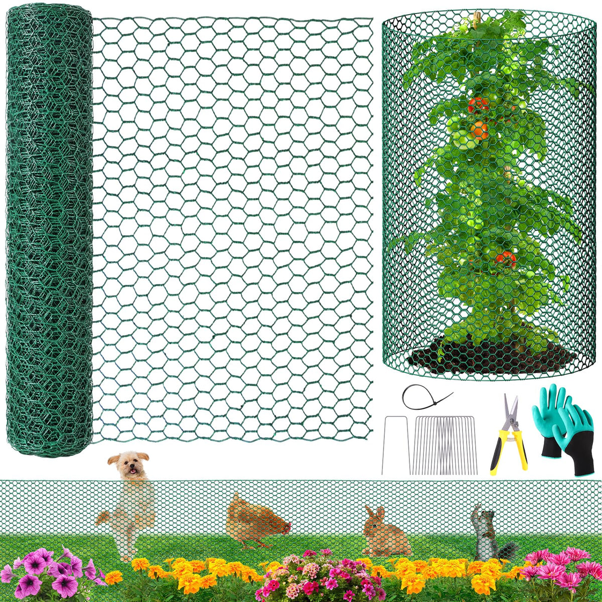 UJG plant protector roll 60cm x 10m safeguards delicate plants from chewing and intrusion.