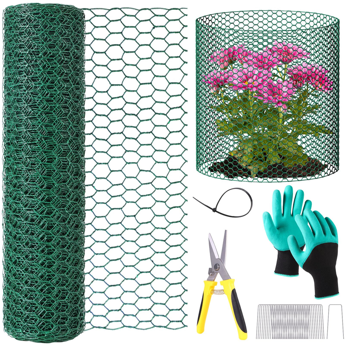UJG plant protector roll demonstrates durable mesh for long-lasting outdoor garden protection.