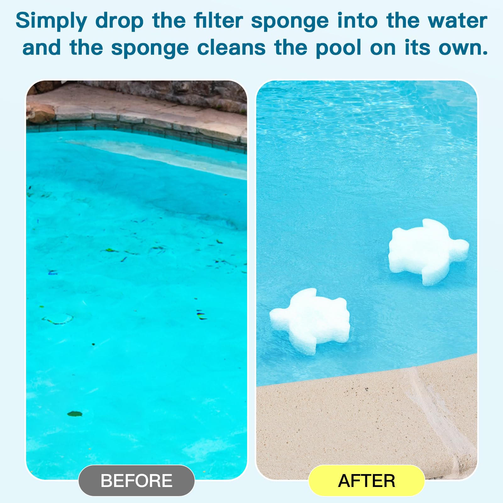 Ukulork reusable oil-absorbing sponge for recurring cleaning