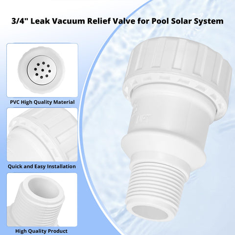 Ulapithi white valve body blends with pool equipment and resists outdoor exposure.
