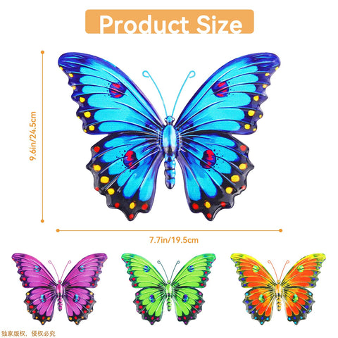 ULENDIS butterfly wall art brings playful 3D charm to patios and balconies.
