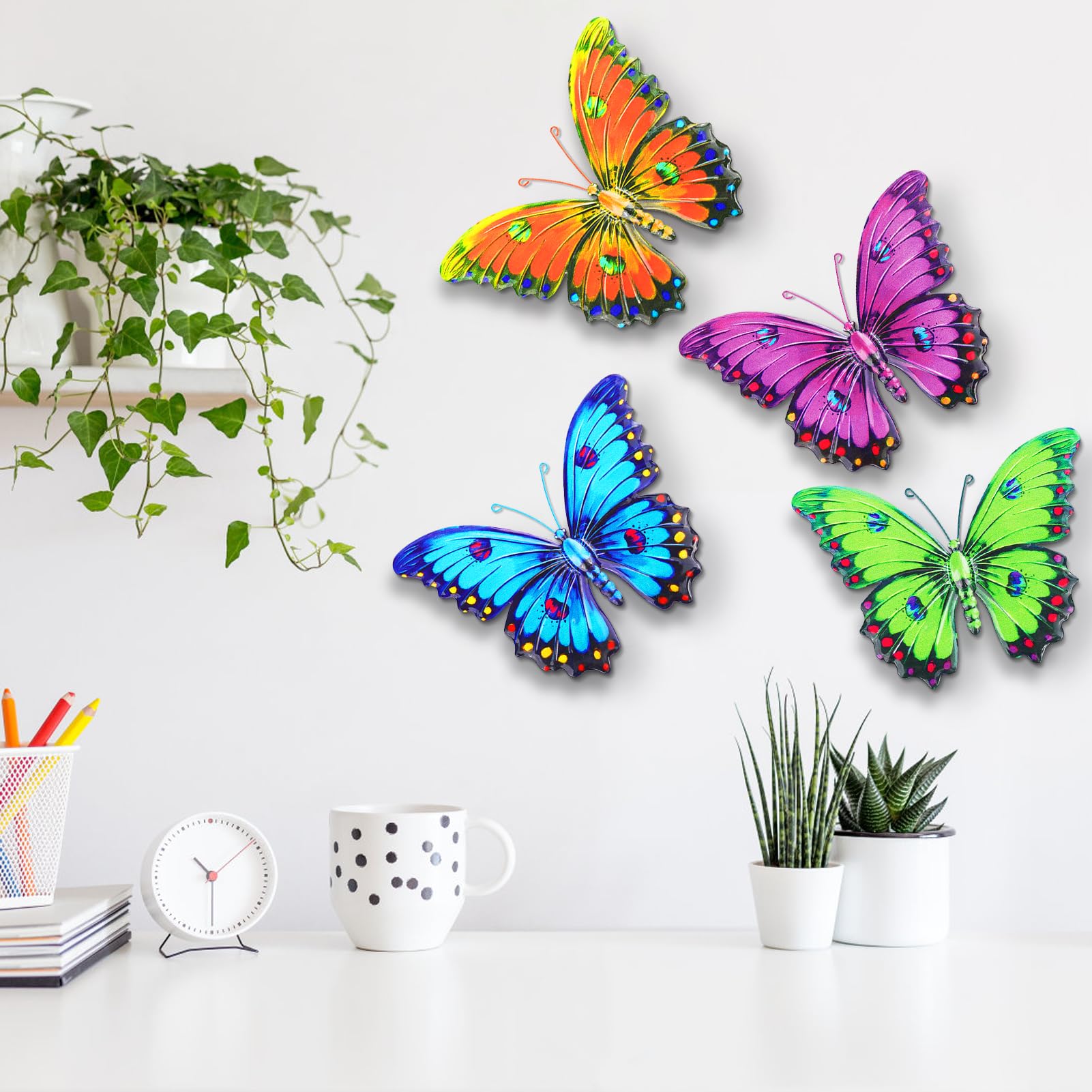 ULENDIS coordinated butterfly decor pairs with various garden and home themes.
