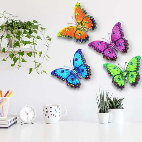 ULENDIS coordinated butterfly decor pairs with various garden and home themes.