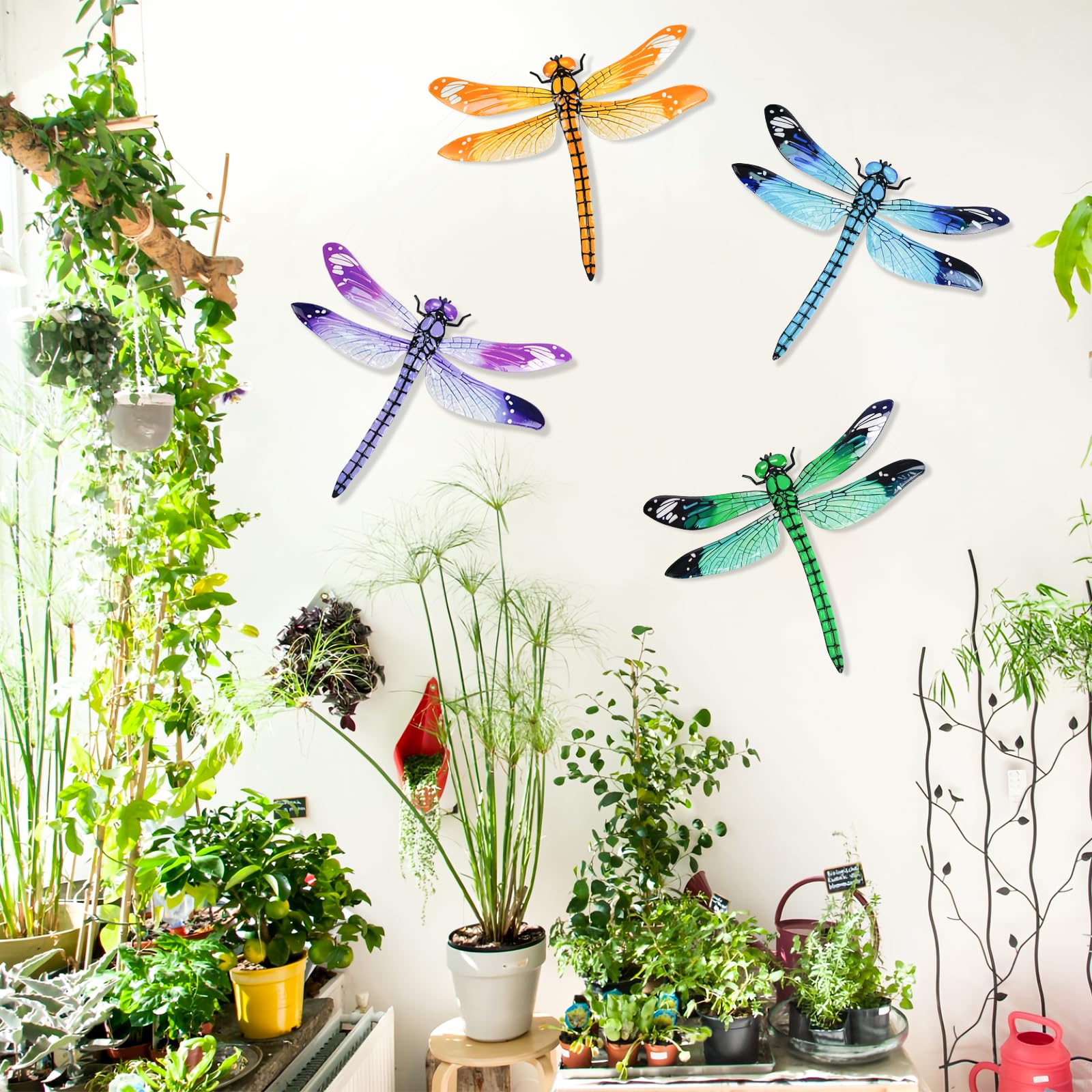 ULENDIS dragonfly wall art suitable for indoor or outdoor display