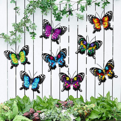 ULENDIS easy-hanging butterfly wall art lets you customize your space quickly.