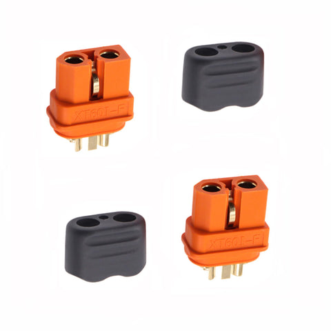 Ulifebet XT60i-F plug connects to solar panels and RC batteries