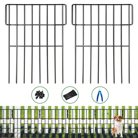 ULIOK sturdy welded-wire fence showcases durable construction for pets and gardens.