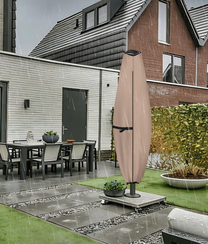ULTCOVER all-weather protection keeps outdoor setups tidy and ready for use.
