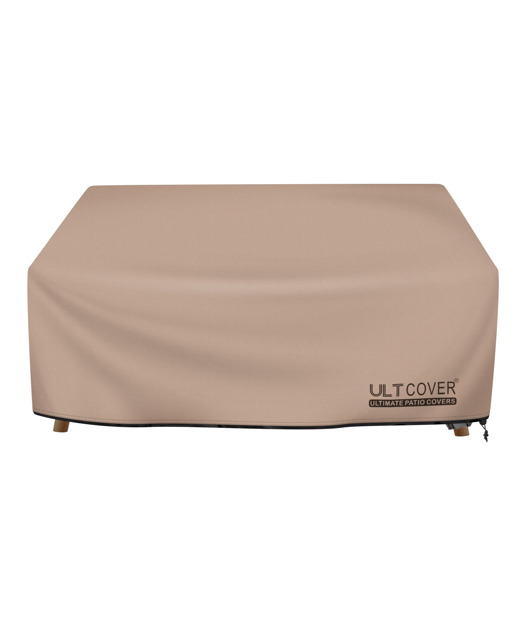 ULTCOVER deep-seat sofa cover protects a large outdoor sofa from rain