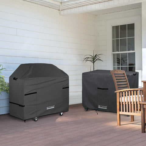 ULTCOVER 52-inch grill cover shields from dust leaves and bird droppings.