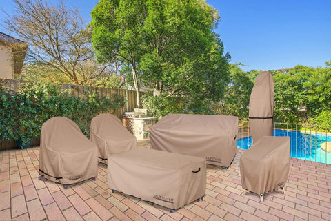 ULTCOVER easy-to-use protection for outdoor patio furniture