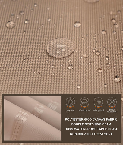 ULTCOVER full coverage design shields from sun fading and weather exposure.