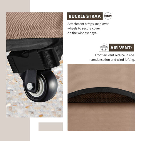 ULTCOVER full-coverage grill protection preserves the look of your outdoor space.