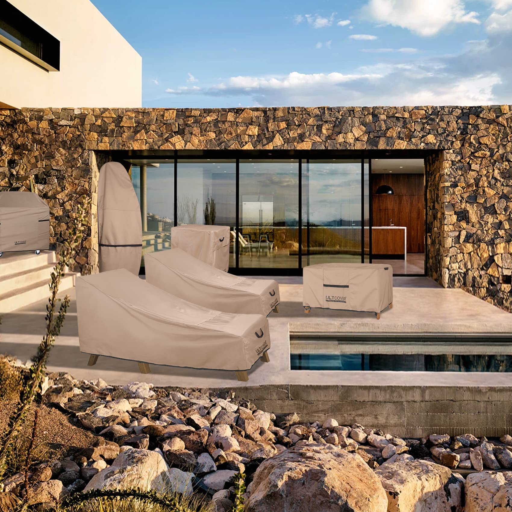 ULTCOVER durable 600D polyester for outdoor use and long-lasting protection