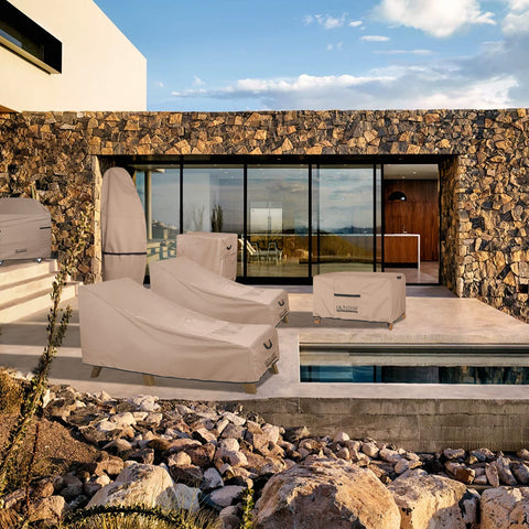 ULTCOVER rain-snow-dust protection keeps outdoor furniture looking new
