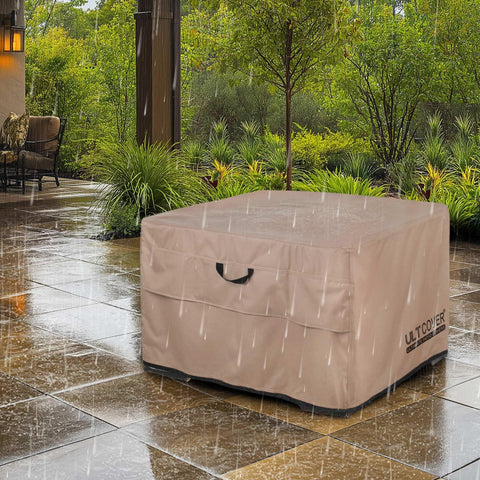 ULTCOVER sun-shield design preserves the look of your fire pit