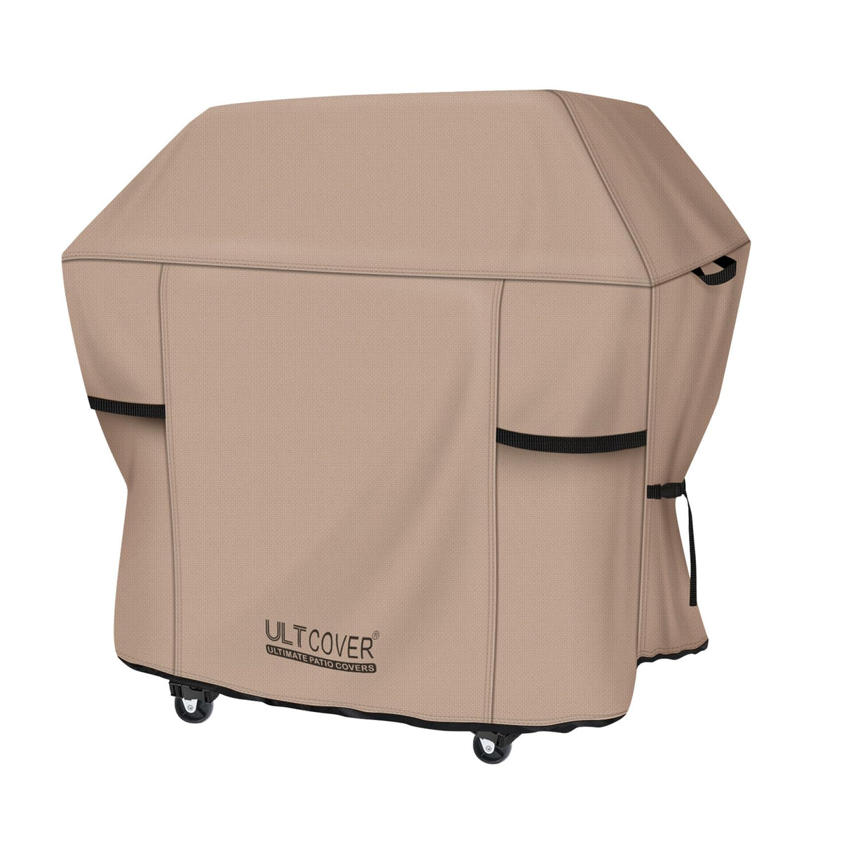 ULTCOVER waterproof grill cover 58-inch protects your gas grill from rain and dust.