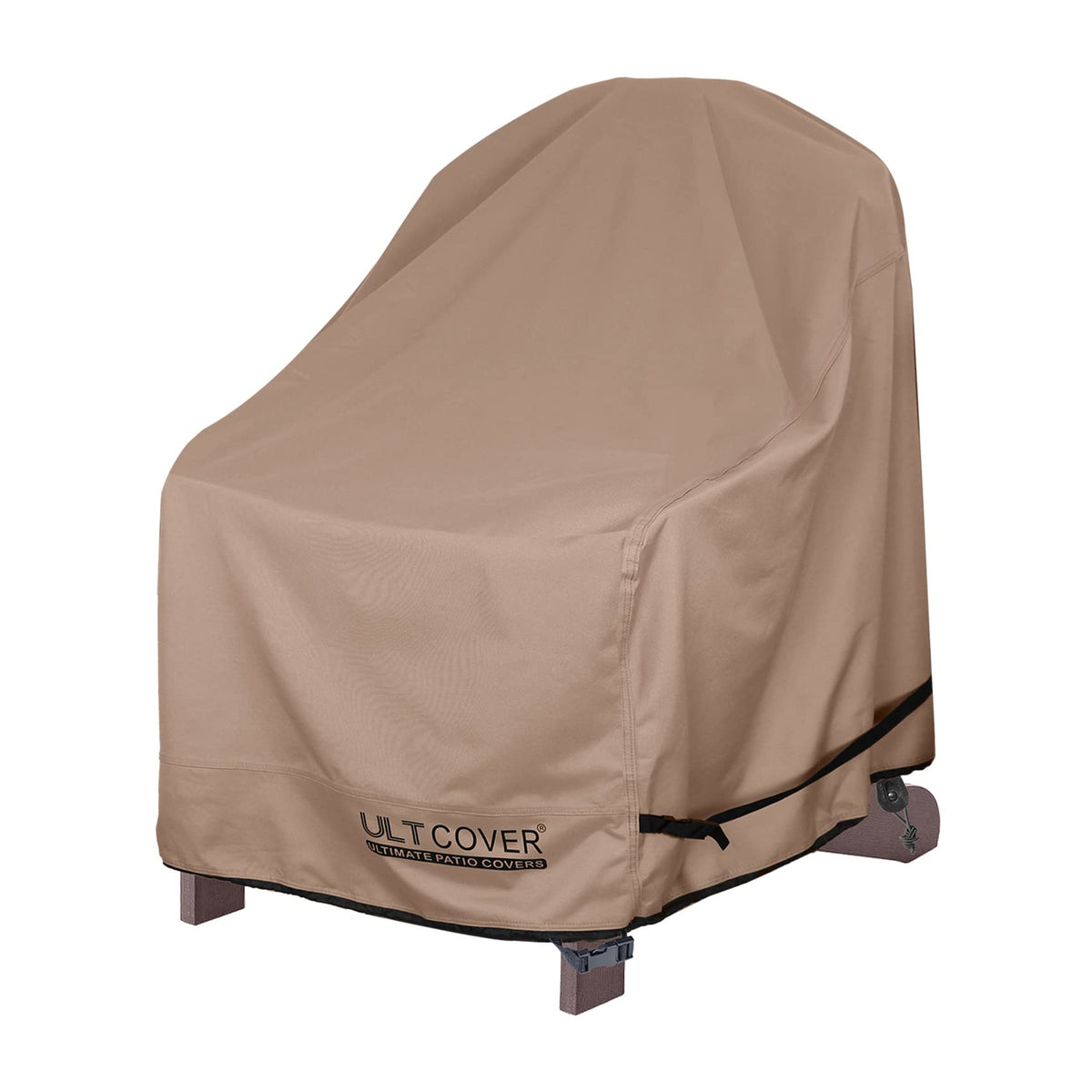 ULTCOVER waterproof patio Adirondack chair cover fitting up to 32W x 35D x 36H inches, protecting from rain and sun