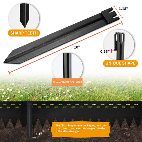 UltiTeque stakes secure fences and netting with sturdy ground anchoring for lasting landscape setups.