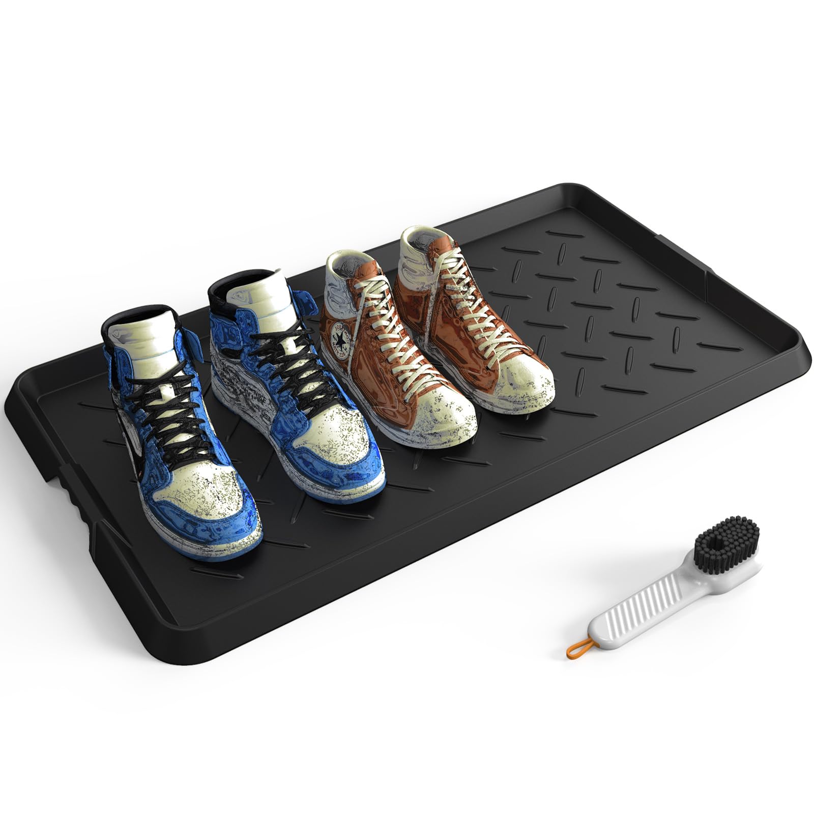 UltraLegend boot tray suited for indoor or outdoor use keeps entryways organized