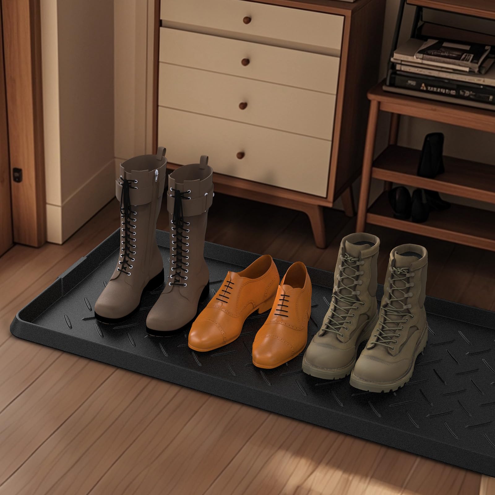 UltraLegend waterproof and stain resistant rubber keeps entry clean
