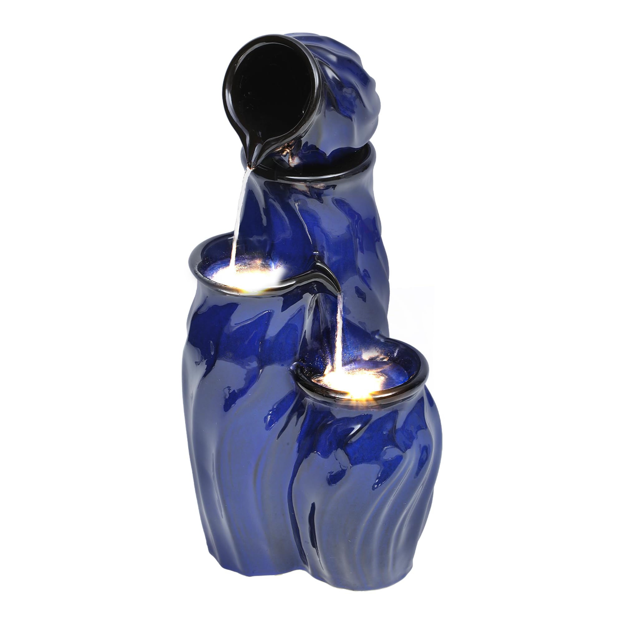 Ultym setup is simple; plug in and enjoy serene water display.