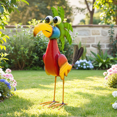 Ultym parrot gift idea with artisan finish for housewarming or celebrations.
