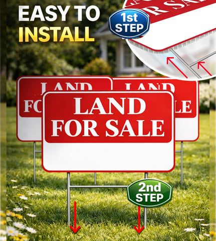 ULVEOL sign with fill-in space helps display address or contact details clearly outdoors.