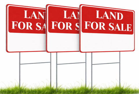 ULVEOL yard sign double-sided 12x16 for real estate enhances curb appeal and visibility.