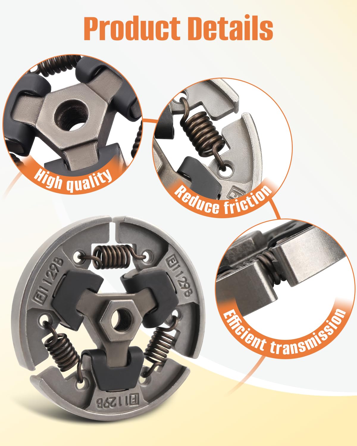 ULXIOM 38-6t clutch drum kit installed in the Stihl range demonstrating compatibility.