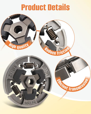 ULXIOM 38-6t clutch drum kit installed in the Stihl range demonstrating compatibility.