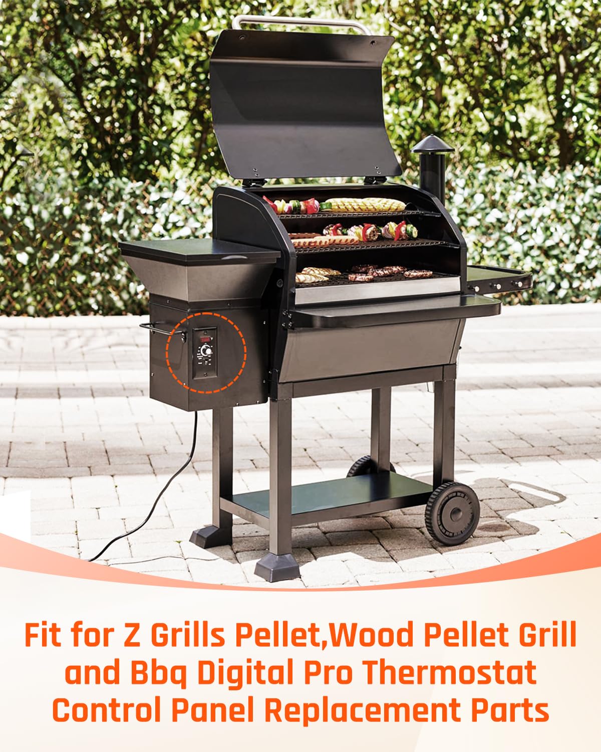 ULXIOM compatibility range shows compatible Z Grills models for pellets and BBQ.