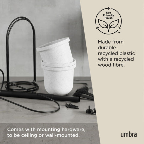 Umbra Triflora's modern design enhances any room with greenery