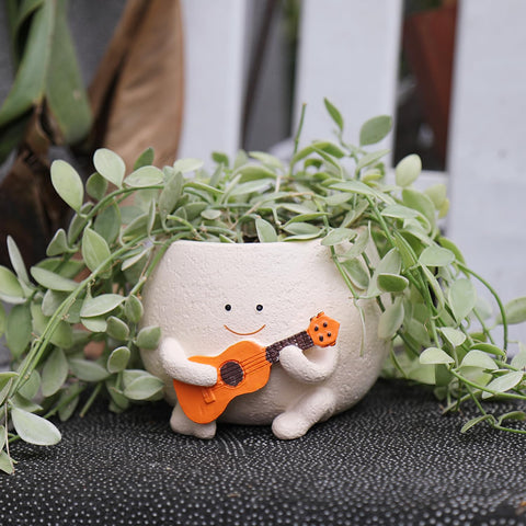 UMESONG gift idea: smiley planter suitable for kids and teachers