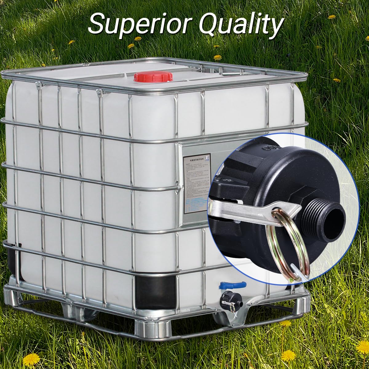 UMETASS food-grade safety for drinking water and food transfers.