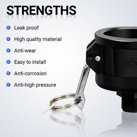 UMETASS seal with leak-prevention feature protects against spills.