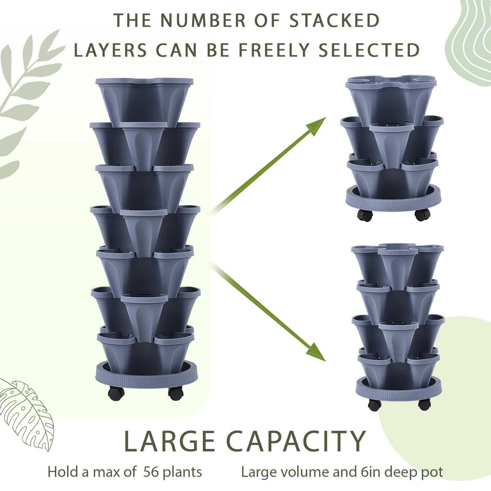 Umigy indoor-outdoor garden set fits patios and balconies for vibrant growing