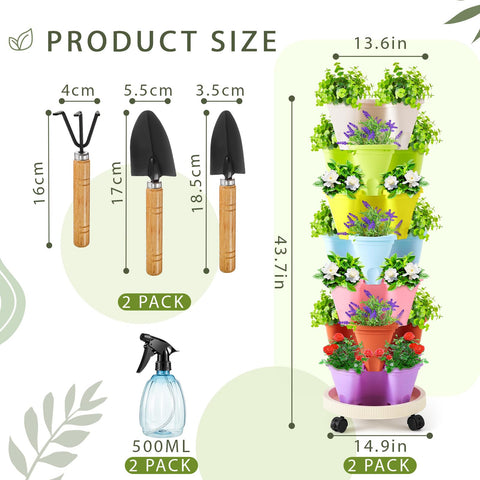 Umigy Macaron vertical garden side view demonstrates quick indoor/outdoor setup for herbs