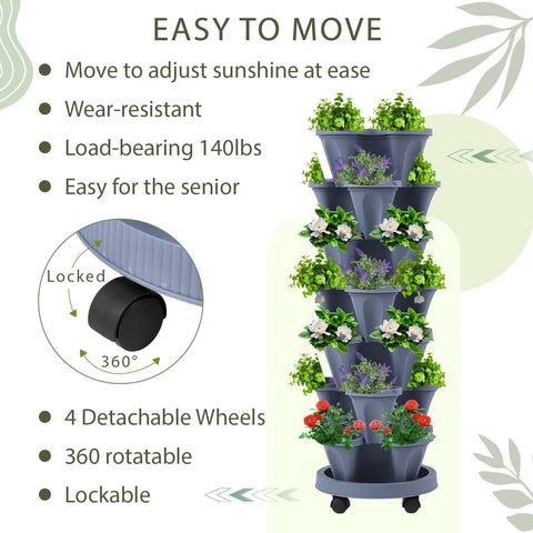 Umigy vertical garden assembly with clear setup guidance for herbs and flowers