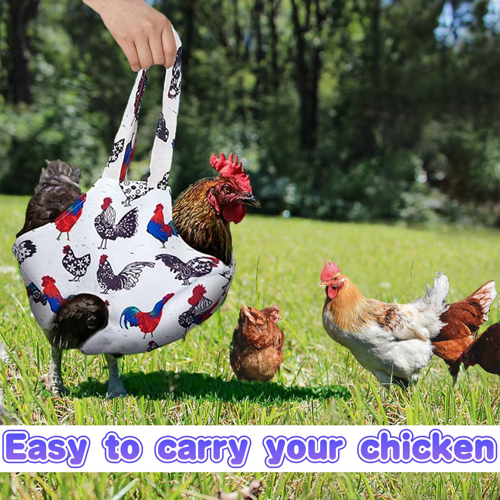 Umisun chicken bag made of durable polyester for repeated use