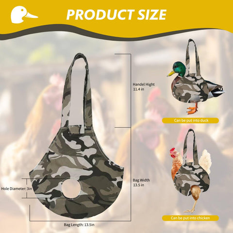 Umisun chicken medic bag handle shows easy carrying during moves.